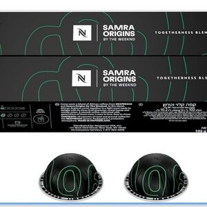 Nespresso Vertuo Samra Origins Coffee POD Capsules - 2 selves 20 pds 7/26